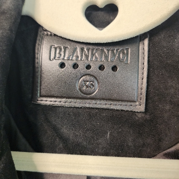 NWT BLANKNYC REAL SUEDE LEATHER JACKET XS - Picture 3 of 7